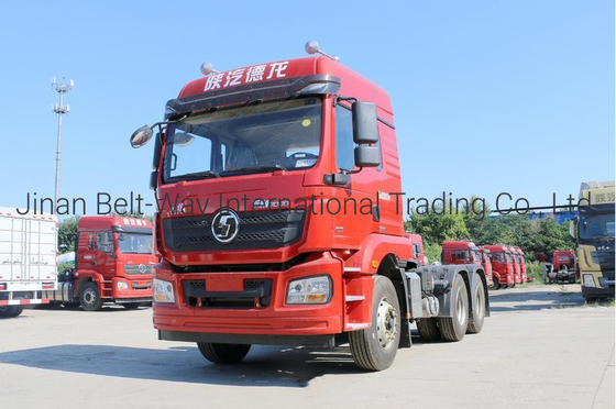 Competitivo Shacman usado 6 * 4 375HP F3000 Shacman cabeza de camión con capacidad de carga 21-30t