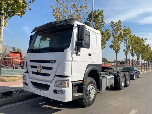 Sinotruk Usado y Tractor Truck Remolque 6*4 con tipo de transmisión manual