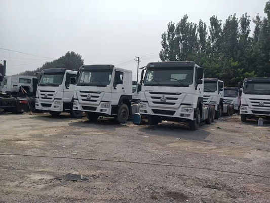 Camión de tracción de 10 ruedas HOWO Cabeza de camión 376-420HP con diseño de neumáticos sin tubo