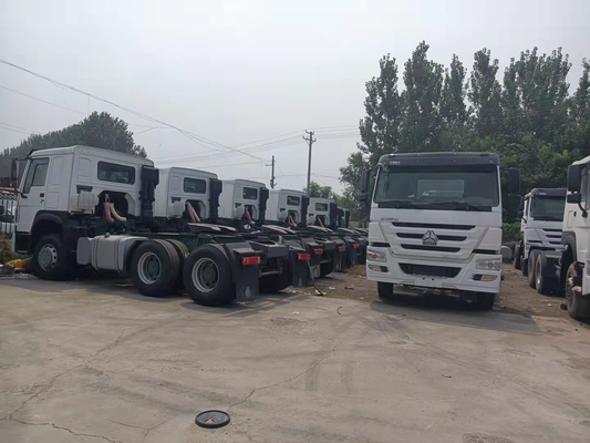 Sinotruk HOWO de segunda mano cabeza de camión tractor con certificación ISO pagos seguros