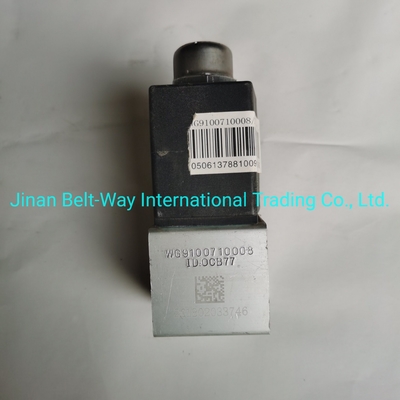 Sinotruk HOWO piezas del motor del camión batería válvula magnética Wg9100710008