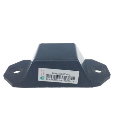 Sinotruk HOWO T5g Partes del chasis de suspensión de resorte Bloque de caucho WG9416520030 Fabricación