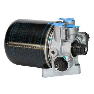 Partes del sistema de frenos de transmisión Wg9100368471 Ensamblaje de secador de aire para camión HOWO usado