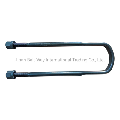 Shacman F3000 Primavera de hoja delantera U Bolt Dz9118526031 Partes del sistema de frenos para camiones de extremo