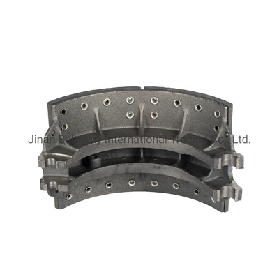Partes del sistema de frenos Ensamblaje de zapatos de freno Az9231342070 para el eje de camión pesado Sinotruk HOWO