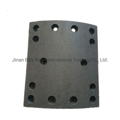 Revestimiento de frenos original Wg9231342069 para piezas de camiones de descarga HOWO en el mercado del sudeste asiático