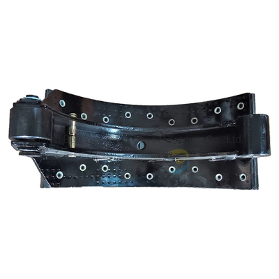 Guaranteed Shacman calzado de freno delantero Assy 81502010137 con revestimiento de freno y rendimiento