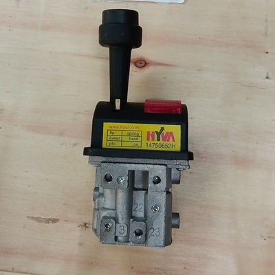 HOWO 371HP camión de descarga hidráulica manual de control de aire válvula 14750652h con motor Weichai