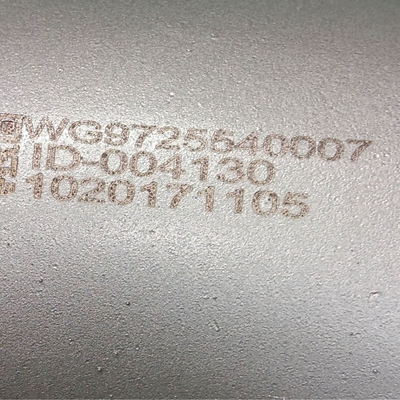 Wd615/Wd618/Wp10/Wp12 Motor HOWO Parte del camión de descarga Tubo de escape Wg9725540007