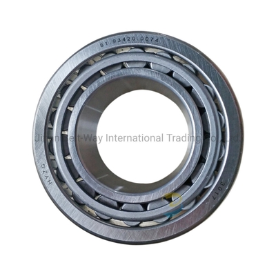 Partes del sistema de transmisión 2 kg rodamiento de rodillos cónicos 81934200074 para Sinotruk HOWO A7