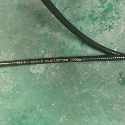 Sinotruk HOWO Cable de aceleración de camión Wg9725570200 con peso bruto del paquete 3.340kg