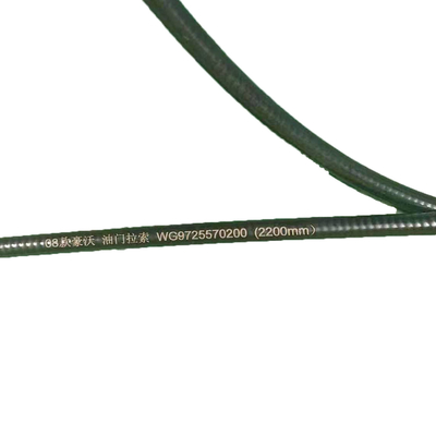 Cable de acelerador HOWO para camión Wg9725570200 de 2,2 m de largo para sistema de conducción de ruedas