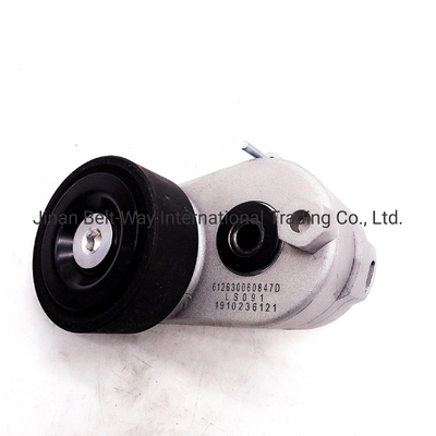 Pulley de tensión de cinturón de camión hecho a medida HOWO Vg2600060313 para el motor Sinotruk Weichai