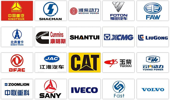 Partes del sistema de transmisión Wg1642879231 Visor solar para camión Sinotruk Shacman Foton FAW