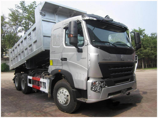 Sinotruk HOWO camión de 25 toneladas con dimensiones de 5800*2300*1500 y capacidad del motor&gt; 8L