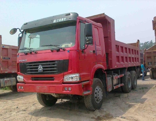 Diseño de neumáticos radiales Sinotruck HOWO 6X4 camión de descarga para sus necesidades