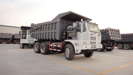 70 toneladas ZZ5707S3640AJ HOWO camión de descarga de minería con transmisión manual