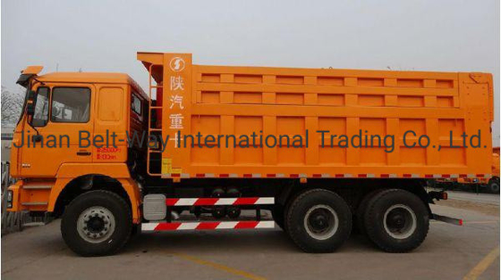 Camión de basura F3000 Shacman usado estable con motor Weichai 380HP y tipo de conducción 6 * 4