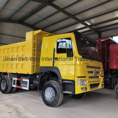 Motor diésel de alta potencia 6X4 371HP 375HP 420HP HOWO camión descargador para tareas pesadas