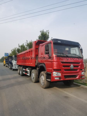 Tipo de camión camión de descarga usado HOWO Shacman/8*4 371HP 350HP para necesidades de transporte