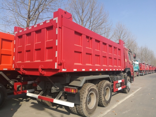 Sinotruk HOWO camiones de descarga camiones de carga pesada 5800*2300*1500 mm con consumo