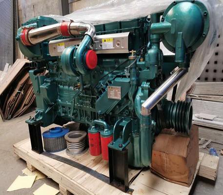Sinotruk HOWO Ensamblaje del motor Wd615.47 Motor Assy de alta velocidad y cilindro de enfriamiento en línea