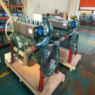Sinotruk HOWO Ensamblaje del motor Wd615.47 Motor Assy de alta velocidad y cilindro de enfriamiento en línea