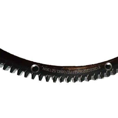 Directamente el engranaje de anillo de la rueda de vuelo para el motor de Weichai Shacman 612600020208 Sistema de arranque