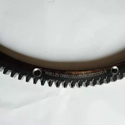 Directamente el engranaje de anillo de la rueda de vuelo para el motor de Weichai Shacman 612600020208 Sistema de arranque