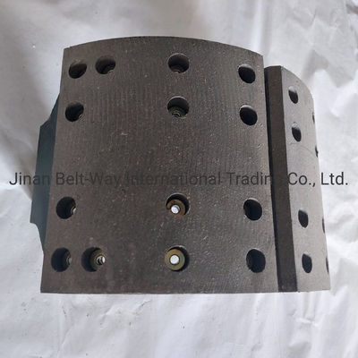 Sinotruk HOWO Calzado de freno para camiones Wg9761340104-3 con piezas del sistema de accionamiento del eje delantero