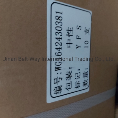 Sinotruk HOWO negro piezas de camión piezas de repuesto de camión absorber de choques de cabina Wg1642430381