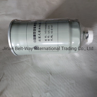 Sinotruk HOWO Piezas de camión Piezas de repuesto de camión Espiral Diesel Filtro fino Vg14080739A