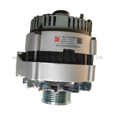 Alternador de voltaje de 28V Vg1560090012 para Sinotruk HOWO Parte del motor del camión de descarga en negro