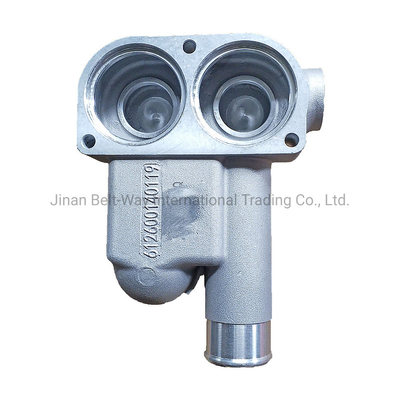 Política de reembolso OEM para Sino Truck HOWO Shacman Motor Capa de termostato 612600140119