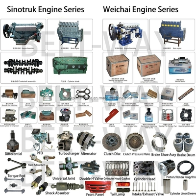 Weichai Wp10 Motor Parte 28V 80A Alternador 612600090816 para el generador de energía Shacman
